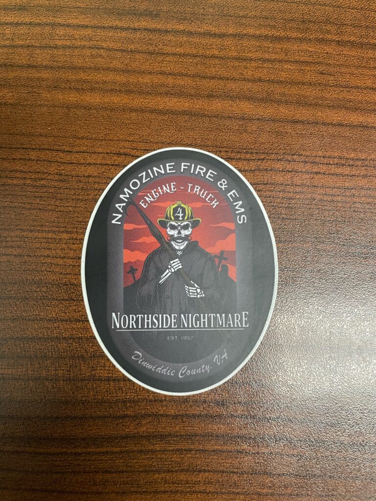 NVFD Pride Patch Sticker (Small)